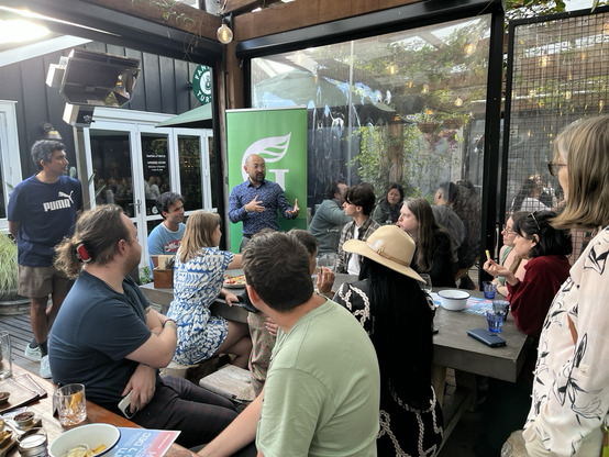 Members of the Green Party Shore branch