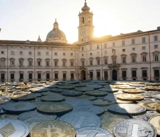 generata AI palazzo madama e token criptovalute