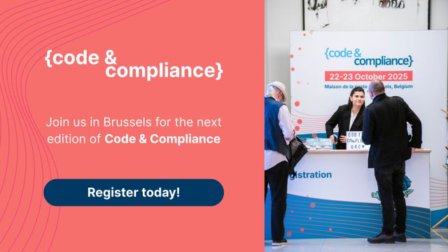 Code and Compliance event in Brussels
