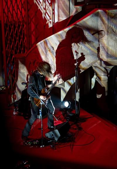 Gitarrist von DOOL beim Sonus Obscura Festival