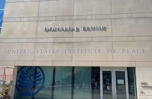 US Institute of Peace named after Donald Trump