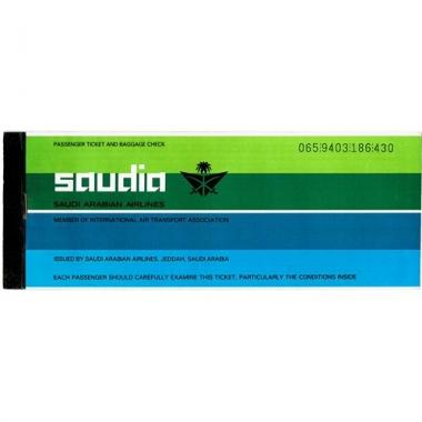 Picture of a public transportation ticket from attached website, usually for a train or bus.