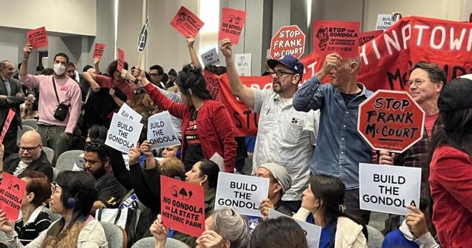 Metro approves Dodger Stadium gondola project despite protests