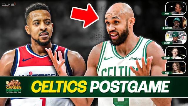 LIVE Garden Report: Celtics vs Wizards Postgame Show on CLNS Media