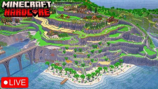 MASSIVE Resource Gathering in REAL Hardcore Minecraft (1,000+ DAYS)