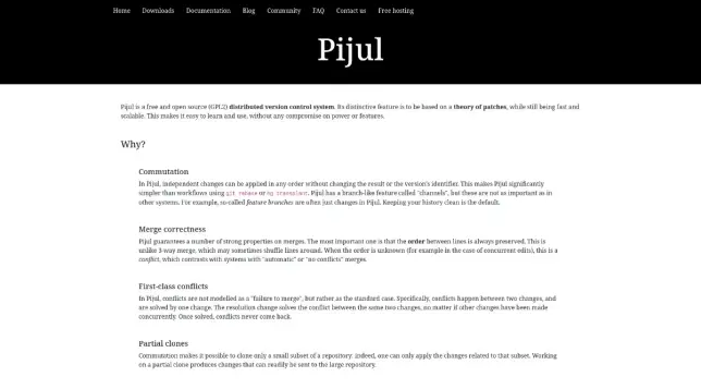 Pijul, a free and open source (GPL2) distributed version control system by Pierre-Étienne Meunier and Florent Becker
