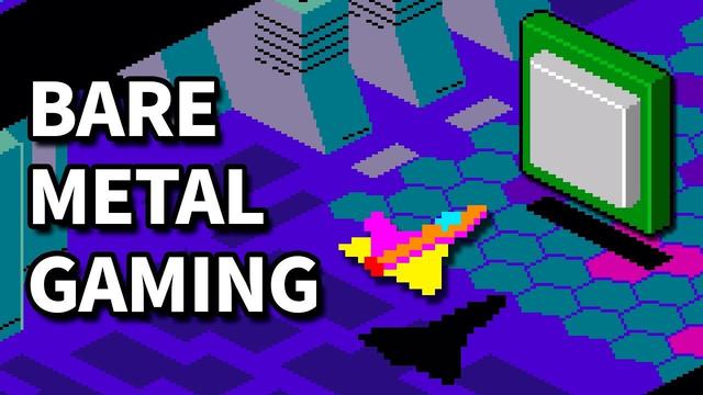 [ImageSource: Inkbox Software]

However, in this video [Inkbox Software] newest hack shows us how to create a computer game that runs directly on computer hardware, without an operating system! He briefly explains what BIOS is, then covers how UEFI replaces it, and talks about the genesis of UEFI from Intel in the late 90s.

<https://youtu.be/ZFHnbozz7b4>

👾As if assembly coding wasn’t tricky enough, the developer battled through UEFI limitations regarding timings, keyboard input and graphic output. For example, the default UEFI keyboard was described as “absolutely garbage for game input,” by [Inkbox], as it has a built-in delay, which is terrible for gaming. So a responsive mouse/joystick control was devised. For graphics, an engine had to be coded to replicate a retro console Picture Processing Unit [PPU].👾

Such wrinkles were eventually ironed out, though, and the video ends with a demo of the assembly-coded OS-less Zaxxon remake running at a buttery-smooth 128FPS. There is no sound in the game, though.

⁉️This game “will run on any x86_64 machine,” says [Inkbox], as long as it supports UEFI. Further details about getting this Zaxxon game up and running are available on the Space Game for x64 GitHub, alongside the code and other resources.⁉️

<https://github.com/InkboxSoftware/spacegamex64>