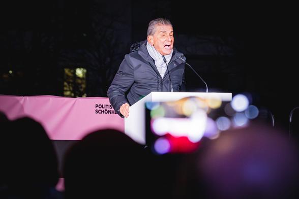 Michel Friedman am Walter Lübcke Memorial