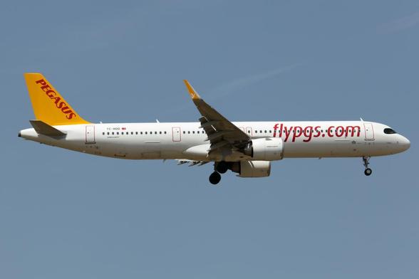 Un avión de Pegasus Airlines (SOPA Images)