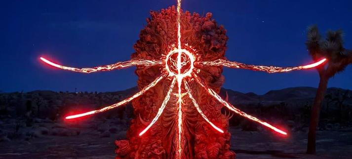 Una estatua demoníaca en mitad del desierto: el nuevo misterio de The Game Awards