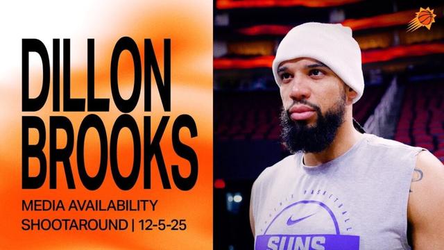 Dillon Brooks Shootaround Media Availability | Phoenix Suns | 12-5-25
