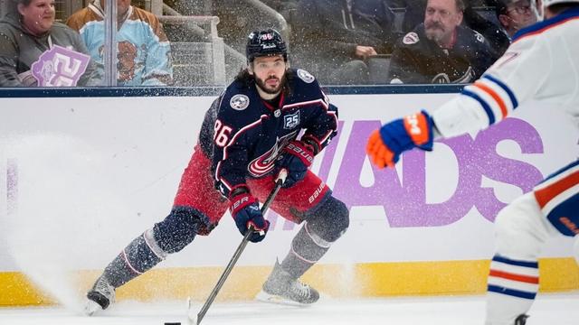 Marchenko returns for Columbus Blue Jackets vs Detroit Red Wings