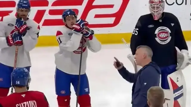 Frustrated Martin St-Louis halts Canadiens practice twice and delivers a stern message to his player