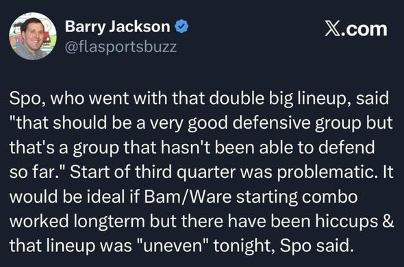 Spo on Ware/Bam combo