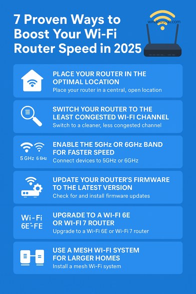 How to increase internet speed in router settings