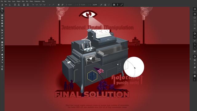 Nazis committing Holocaust can alway count on IBM. In the third Reich the depicted machine was available in every concentration camp.