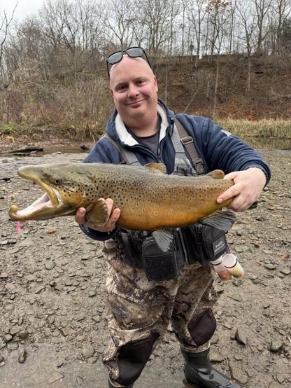 Brown trout I caught a few weeks ago