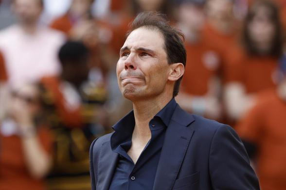 Foto de archivo del homenaje a Rafa Nadal en Roland Garros. (Getty Images)
