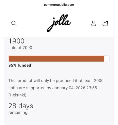 1.900 Jolla Linux Phone reservats
