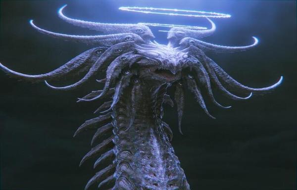 WHITE DRAGON - FAUX SERAPH