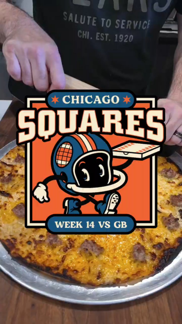 Chicago Squares Week 14: The Packer Pizza
