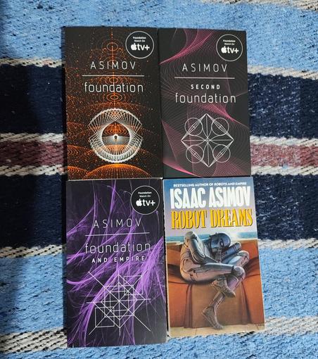 Foundation Trilogy and Robot Dreams by Asimov