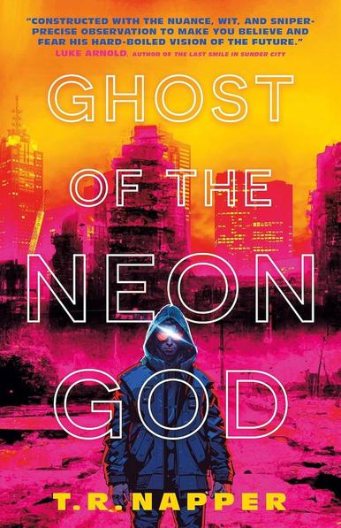 Read T.R. Napper's Ghost Of The Neon God" tonight.

Gave me serious #Cyberpunk2077 meets #ThelmaAndLouise vibes. In a good way.