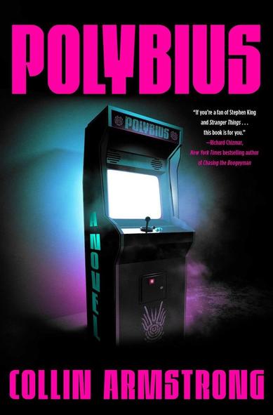 Started reading Collin Armstrong's "Polybius."
Only 36 pages in, but I've got a good feeling' about this one. And a bad feeling. And a #StrangerThings-y feeling...