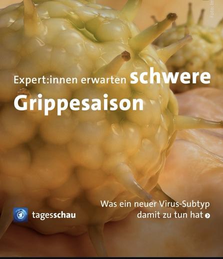 Screenshot von Tagesschau auf Instagram.