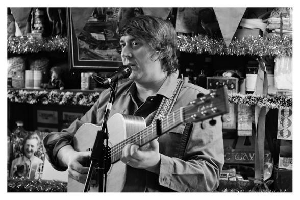 John on his own over the counter.