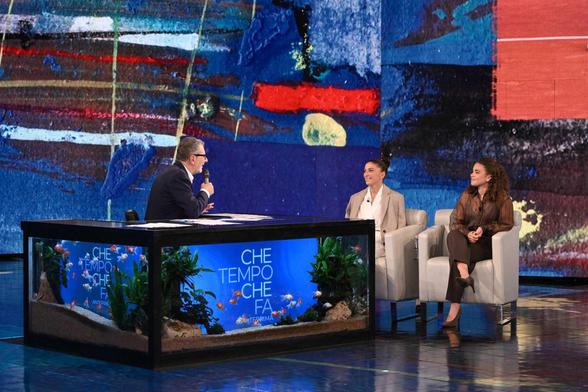 Sara Errani - Jasmine Paolini - Fabio Fazio