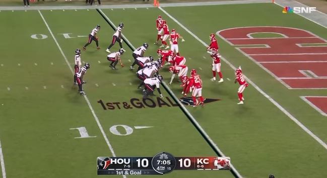 “I’ll bet you he has practiced zero in goal line offense”