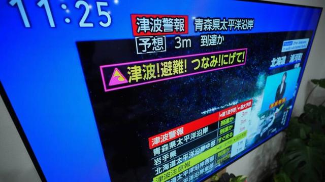Magnitude 7.5 quake off Japan's northern coast triggers tsunami, injures 23