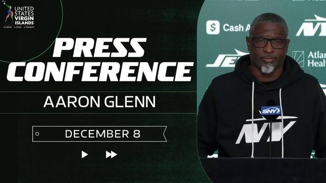 Aaron Glenn Press Conference (12/8) | New York Jets
