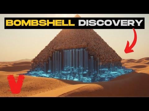 Bombshell Discovery in Egypt (Hidden Structures Under a Pyramid)
