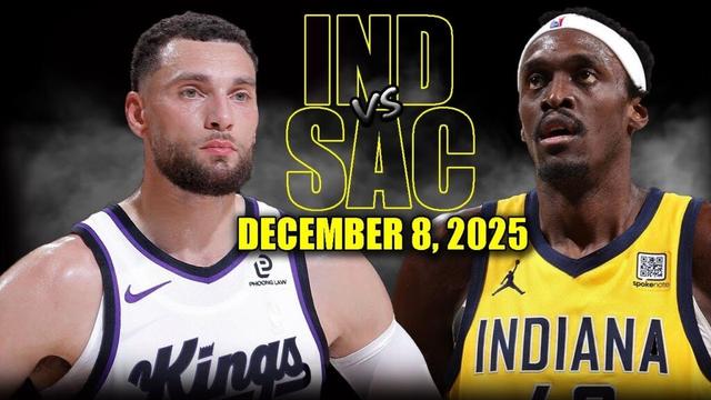 Indiana Pacers vs Sacramento Kings Full Game Highlights – December 8, 2025 | NBA Season