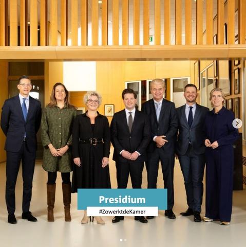 Samenstelling Presidium Tweede Kamer