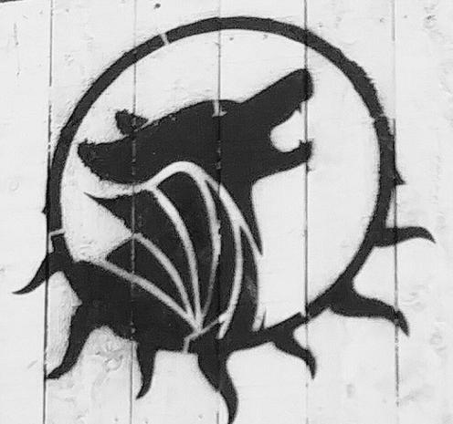 Depiction of the Moddey Dhoo in Peel, photocredit 1. Neu-Kelte