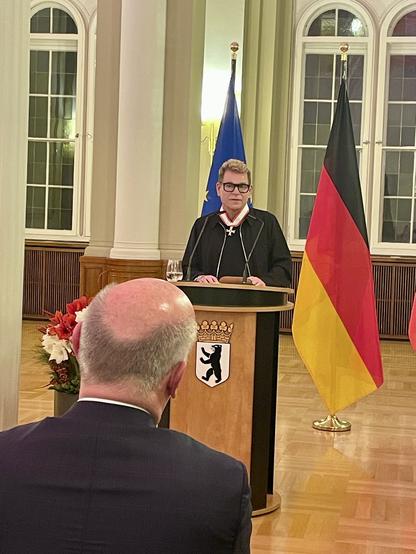 Dankesworte Peter Plates.