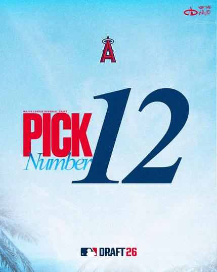 2026 MLB Draft Lottery: Angels Pick #12
