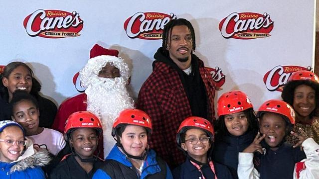 [John Doran] Jayden Daniels gifts brand new bikes to 100 kids with the Boys and Girls Club of Greater Washington