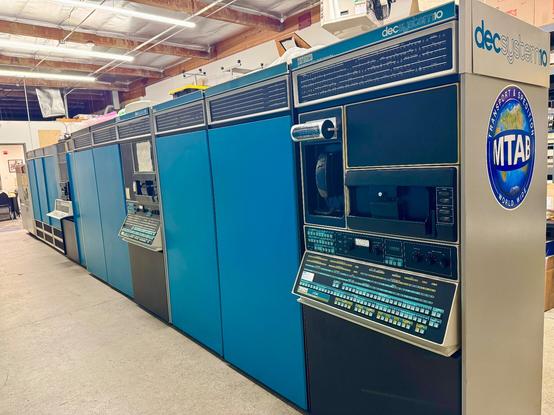 4 PDP-10s in a row