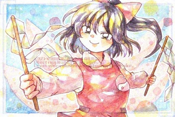 使用画材：透明水彩