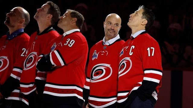 Hurricanes celebrate 20th anniversary of Stanley Cup title team