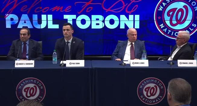 Paul Toboni reveals Washington Nationals' 12-man coaching staff in 2026