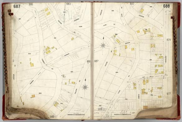 A 1905 map from the website linked in the post.