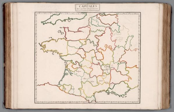 A 1697 map of France from the website linked in the post.