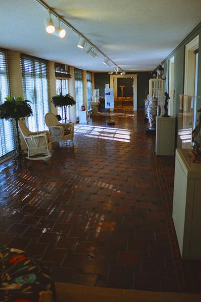 This is a hallway at Reynolda Museum. I liked the lighting in here so I kept this one.