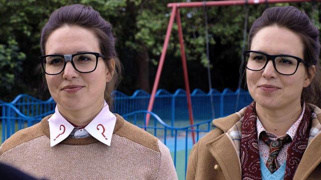 Human Osgood and Zygon Osgood in Doctor Who