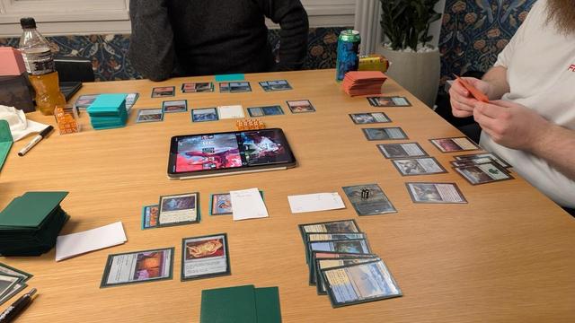 3-player game of Magic the Gathering